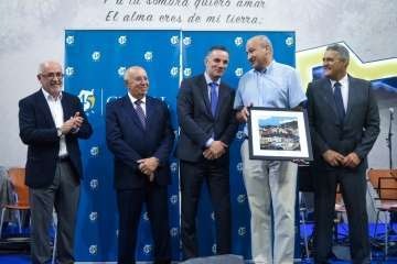 La fiesta aniversario de Global se celebró este miércoles en el Cabildo grancanario (Foto TA)